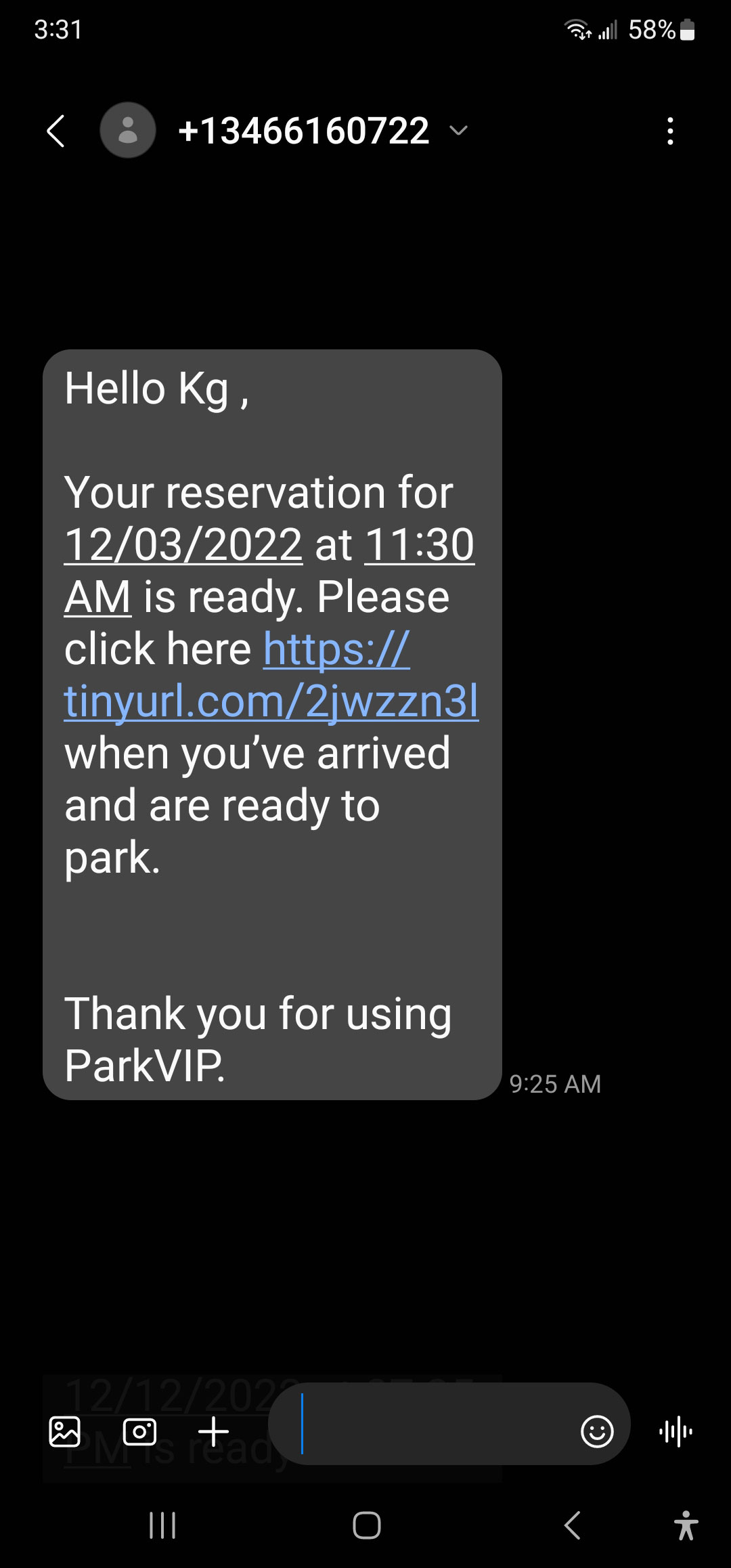 How it Works We send you a text.